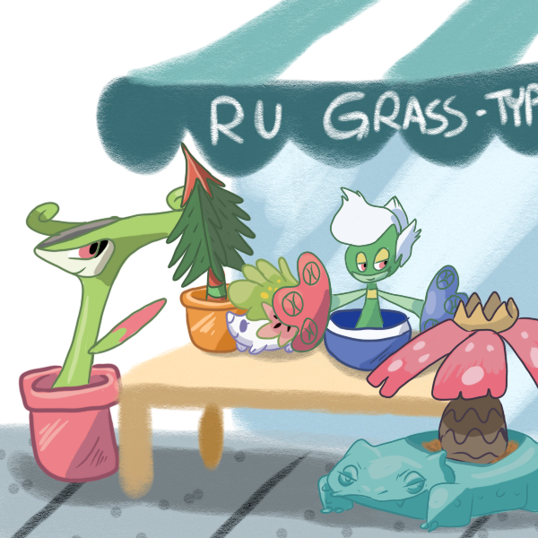 Grass-types in RU art