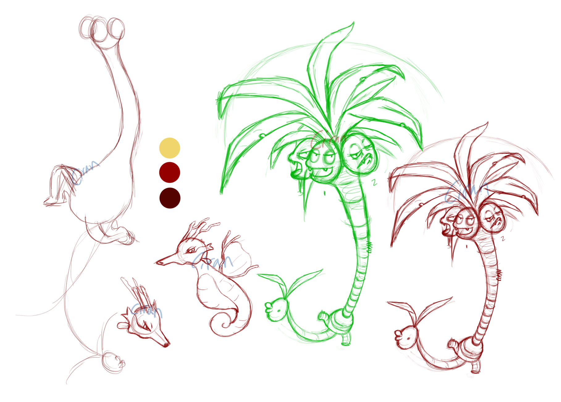 02242024_LNY-WoodDragon-sketches.png