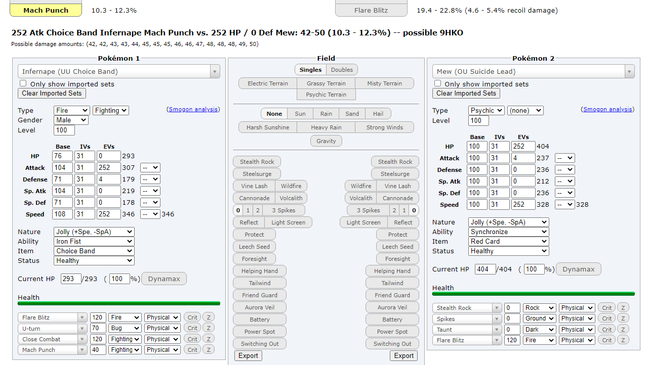 Pokémon Damage Calculator - Codesandbox