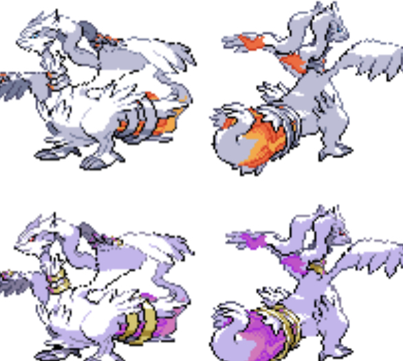 Silph Co. Sprites — Since the original was supposed to be Reshiram and