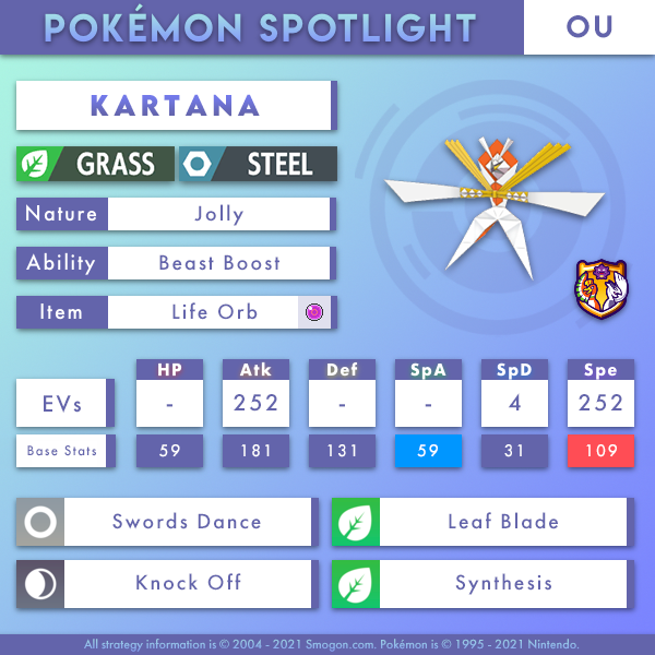 OU - Kartana  Smogon Forums