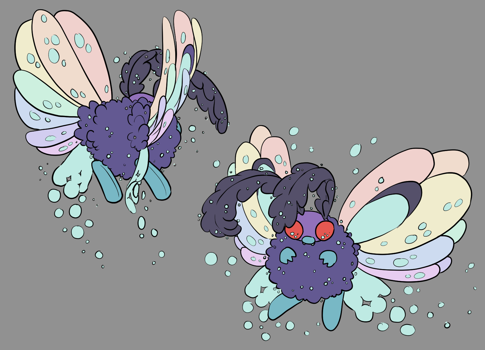 mega butterfluff teal.png