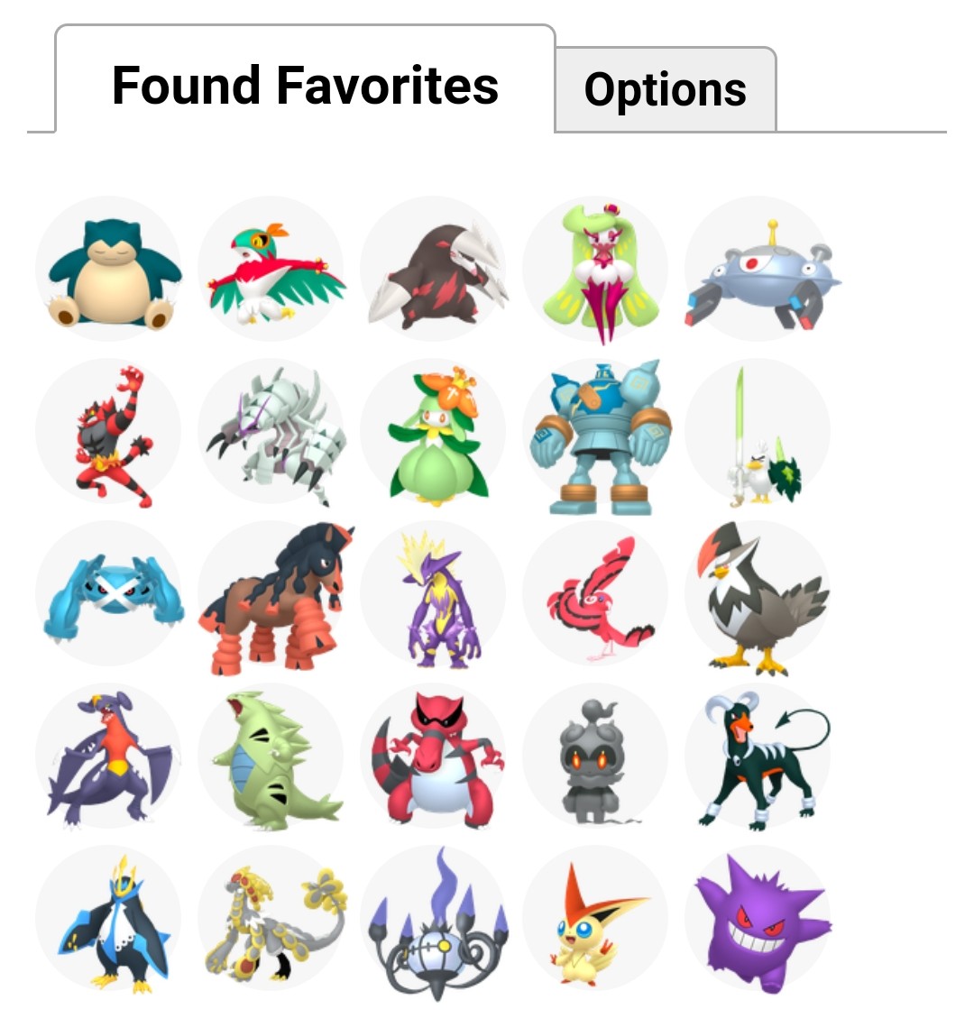 Ultimate Favorite Pokemon Picker - Use the Tool & Post Your Faves